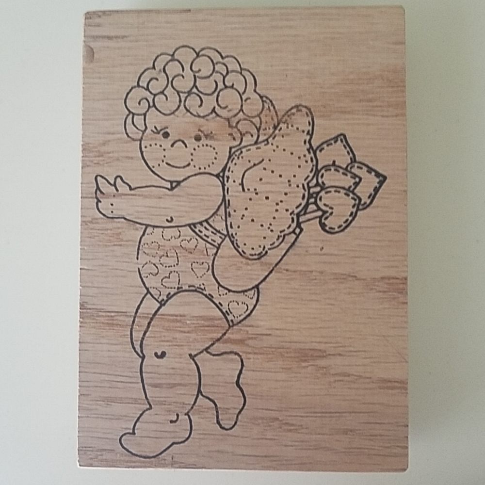 Cupid Rubber Stamp